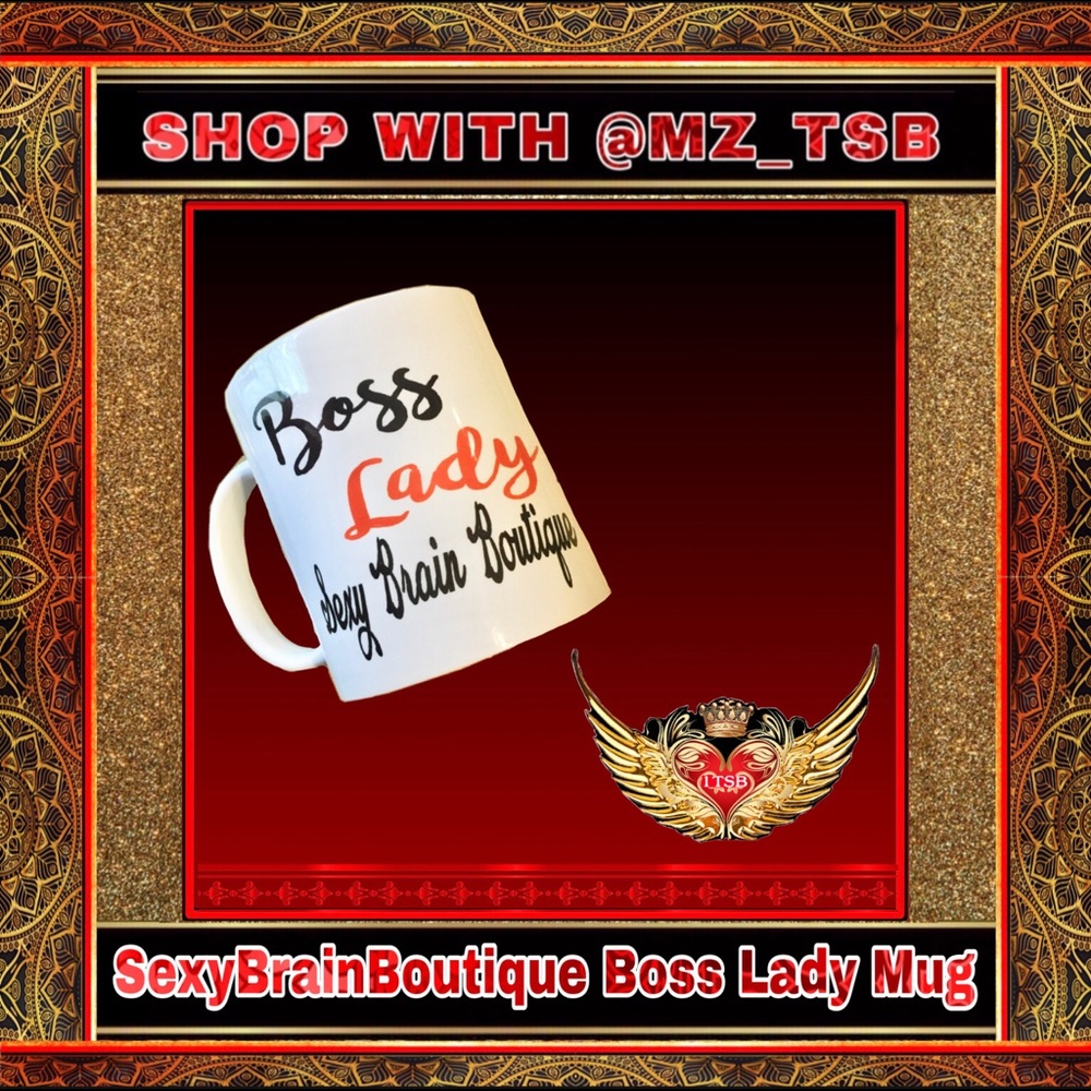 🆕 SEXYBRAINBOUTIQUE BOSS LADY MUG / Custom #1TSB